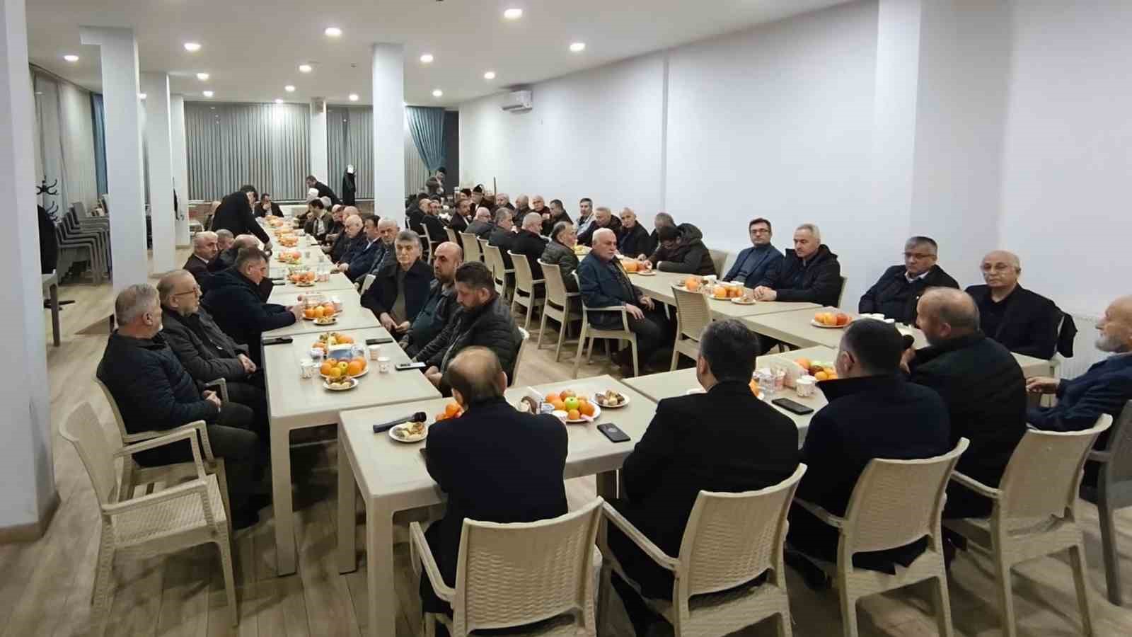 rektor kirisik karabuk dostlar meclisi ile bir araya geldi