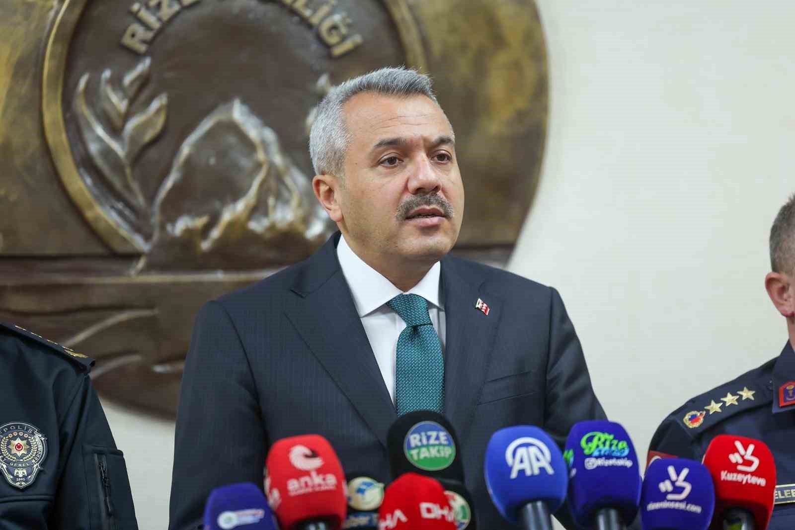 rize valisi baydas 1 yillik asayis bilancosunu acikladi cZZQ6qqn