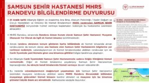 samsun sehir hastanesi randevularinda hizmet binasi karisikligina dikkat g4JSJ4BF
