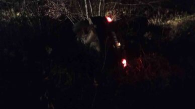 sarampole devrilen otomobilden sizan yakit panige neden oldu wSdYY8iw