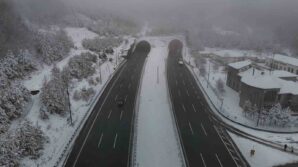 temin bolu gecisinde kar yagisi etkili oluyor ty9qE4JQ