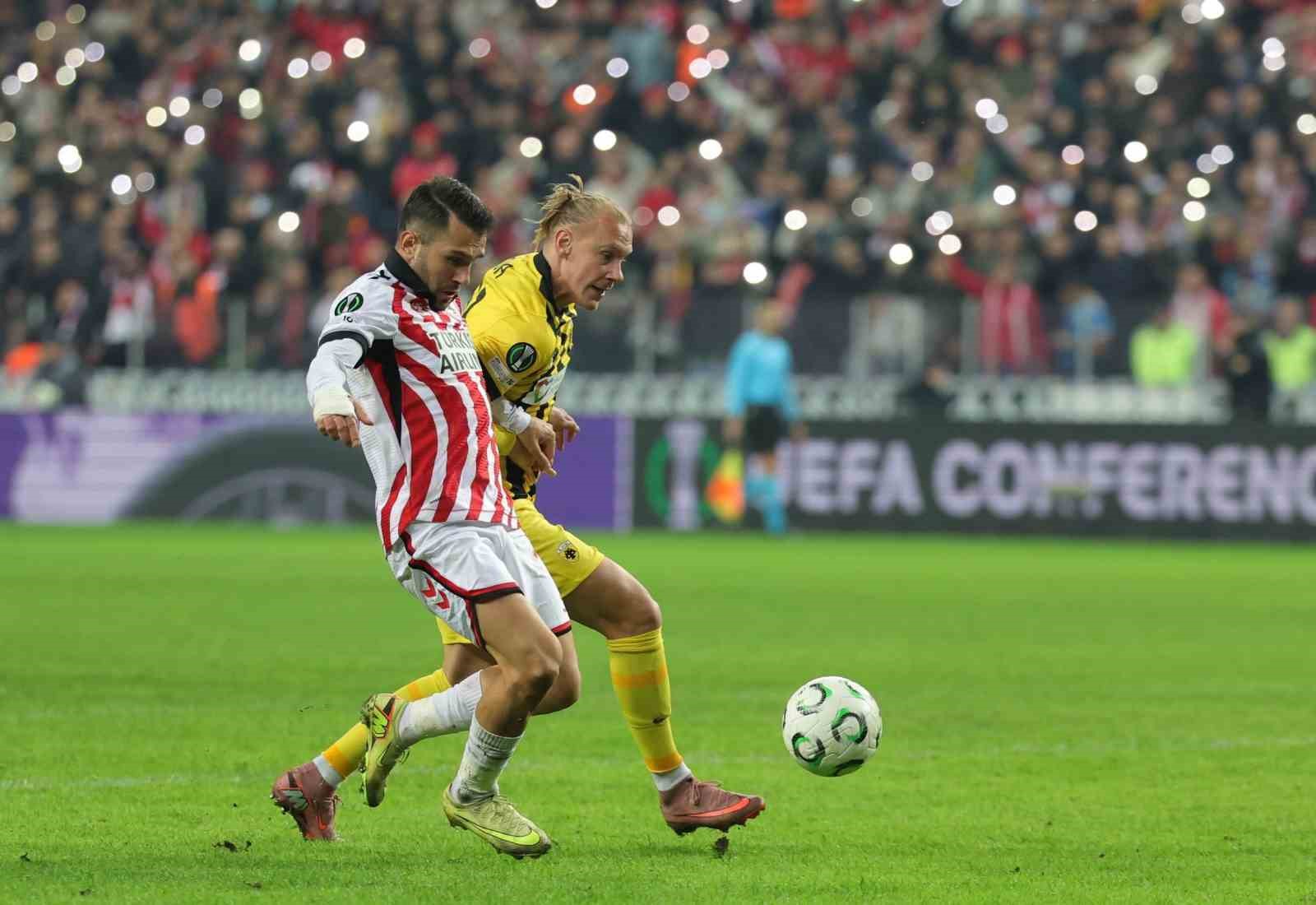 uefa konferans ligi samsunspor 1 aek atina 2 mac sonucu ydFEayIu