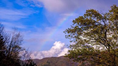 yagistan sonra gokyuzunde gokkusagi olustu kt6DzGLs