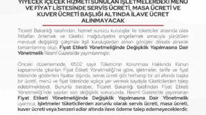 bartinda restoran ve kafelere ilave ucret uyarisi 9UumJI1l
