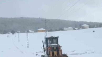 karabukte kar yagisi nedeniyle 109 koy yolu ulasima kapandi fmQngACr