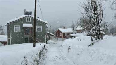 kastamonuda kar 167 koy yolunu ulasima kapatti CDWb8TVP