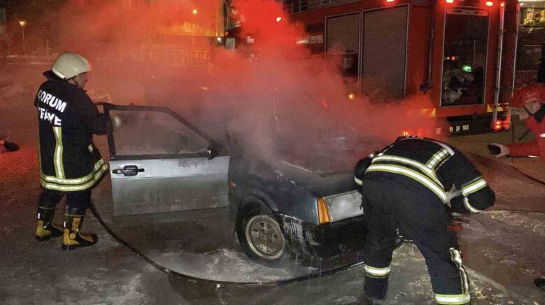 otomobili kule donmekten itfaiye kurtardi TcjdZnvj