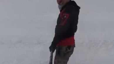 palandokene gidemeyen kayak tutkunlari koy yolunu piste cevirdi q7q8S6WV