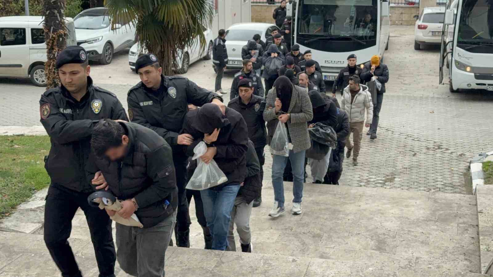 samsun merkezli 19 ilde mustehcenlik operasyonunda 20 kisi adliyeye sevk edildi kOsfiHjd