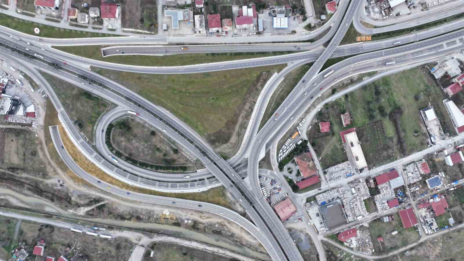samsunda bati cevre yolu 10 dakikaya inecek yesilkent kavsagi yillik 645 milyon lira tasarruf