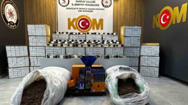 samsunda kacak sigara ve tutun operasyonu 280 bin adet makaron 40 bin adet sigara V2j9YW1I