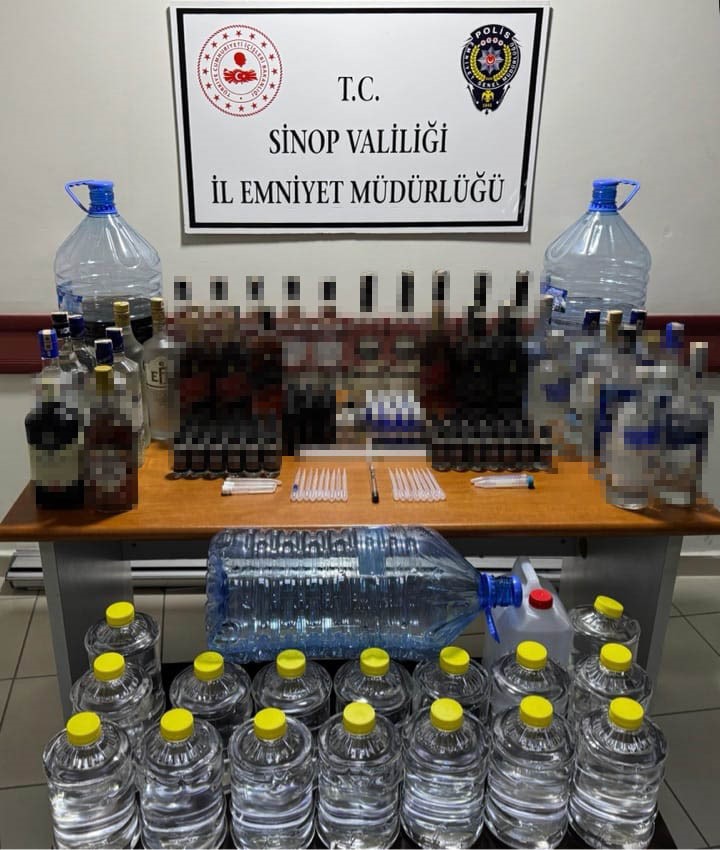 sinopta litrelerce kacak urun ele gecirildi PwdyD4yA