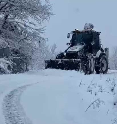 zonguldakta kar yagisi nedeniyle 82 koy yolu ulasima kapandi YO9zmOsD