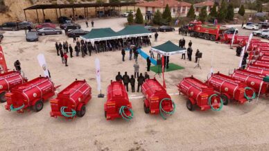 orman koylerine 20 yeni tanker yanan sahalara da tohumlama HxR5O7lR