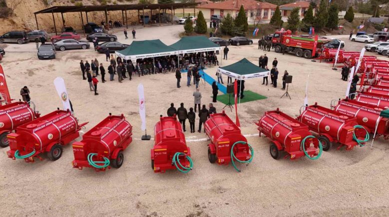 orman koylerine 20 yeni tanker yanan sahalara da tohumlama HxR5O7lR