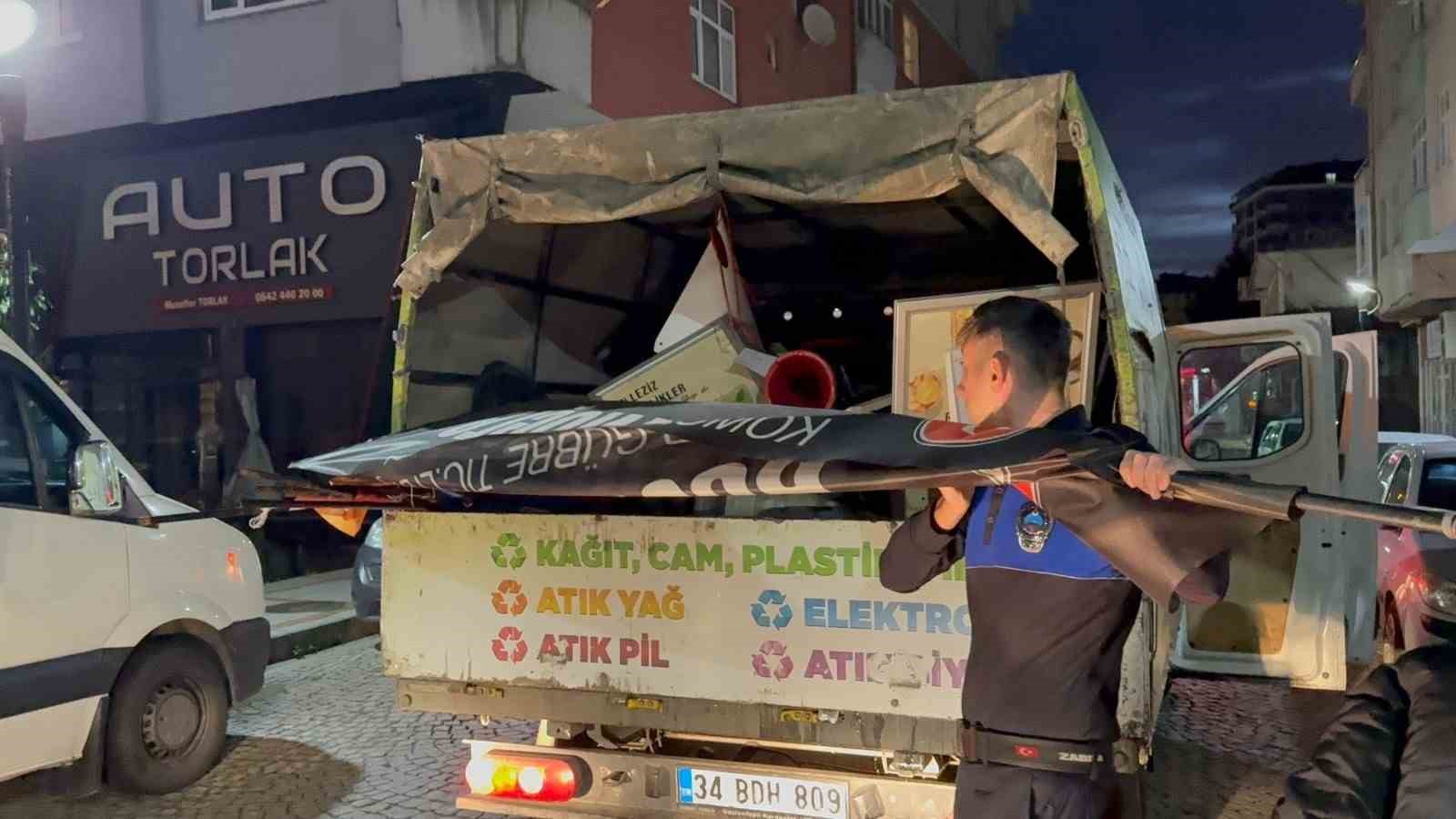 rizede kaldirim isgallerine yonelik reklam operasyonu gC9wh71y