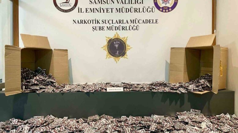 samsunda 80 bin uyusturucu hap ele gecirildi BITOOr4r