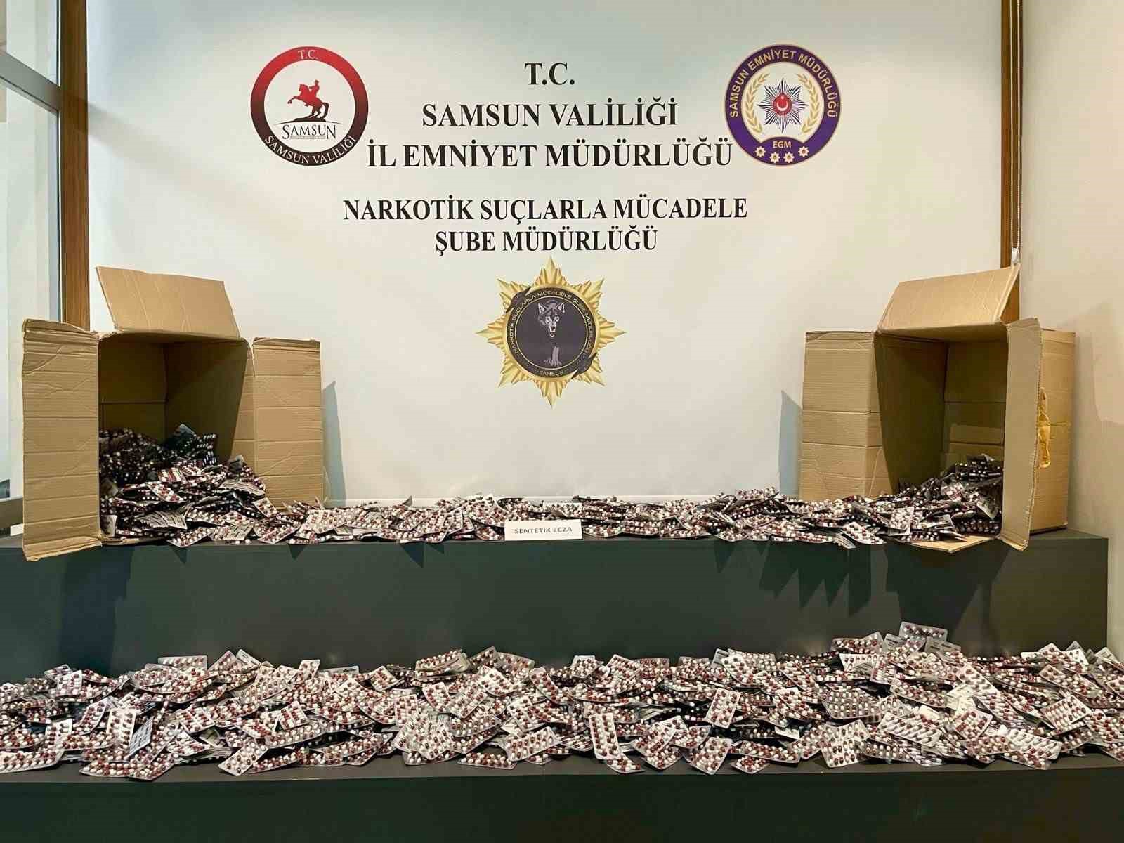 samsunda 80 bin uyusturucu hap ele gecirildi BITOOr4r