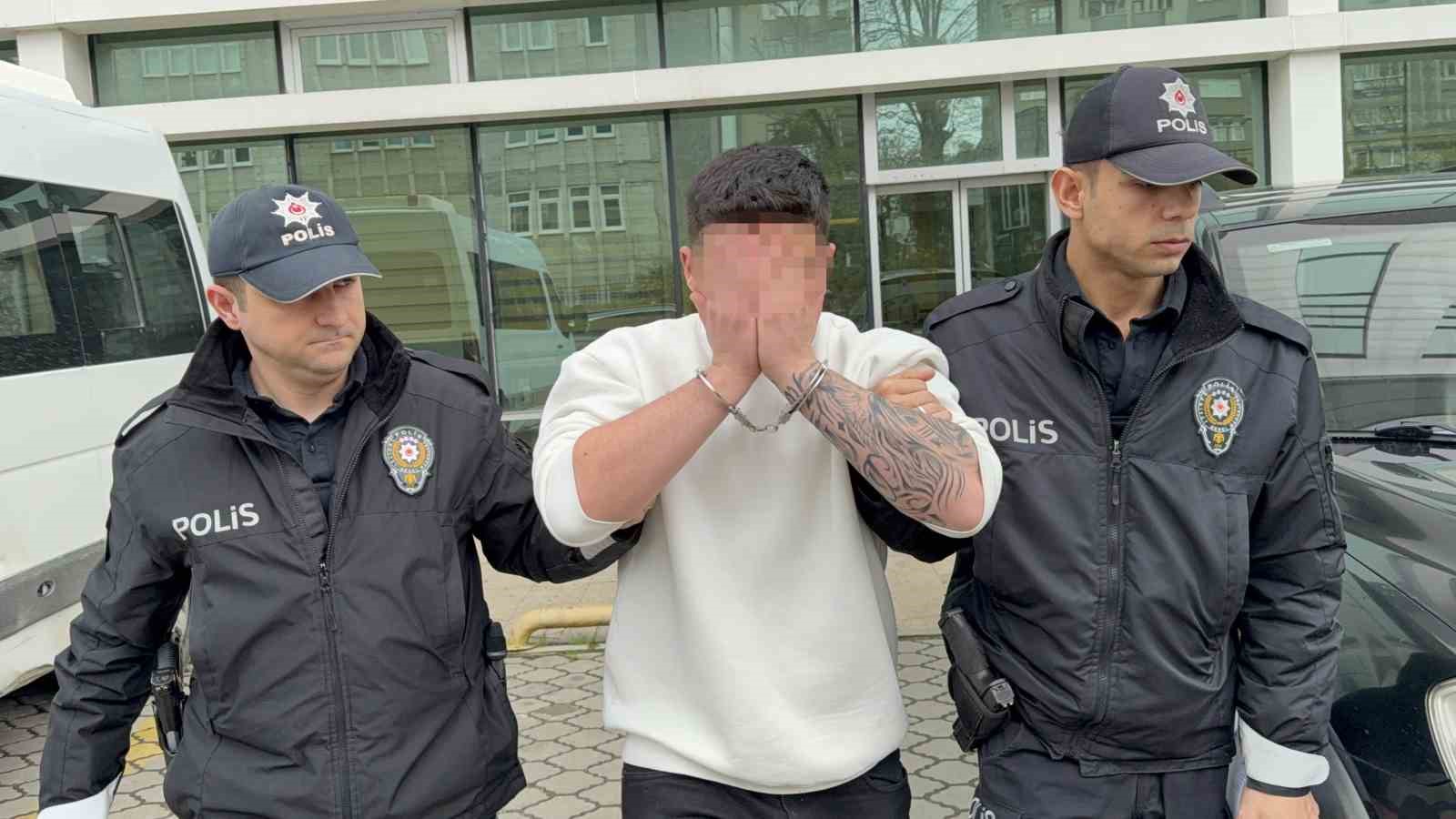 samsunda kavgada bir kisiyi bicaklayan zanli tutuklandi