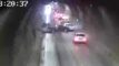 tunelde otomobiller kafa kafaya carpisti 1 kisi yaralandi feci kaza kamerada NlDwEBn3
