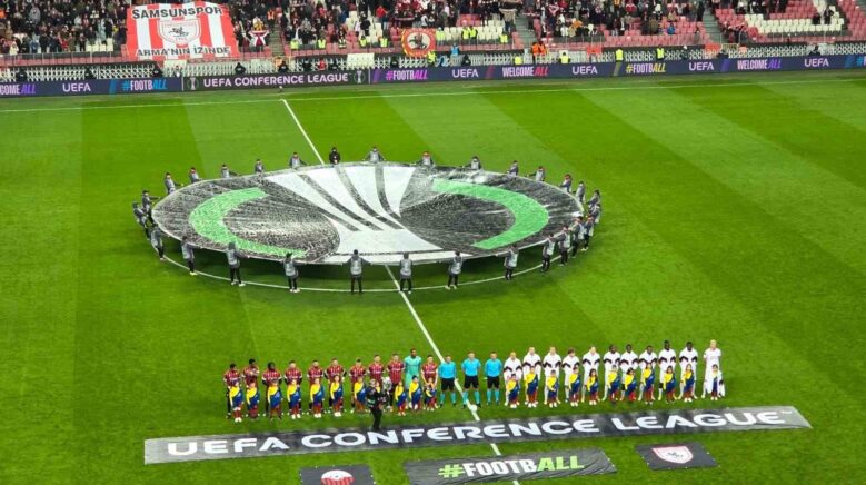uefa konferans ligi samsunspor 0 shkendija 0 mac devam ediyor DPYqp8he
