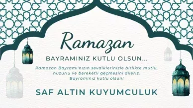 Krem Mavi Sade Ramazan Bayrami Tebrik Mesaji Twitter Gonderisi