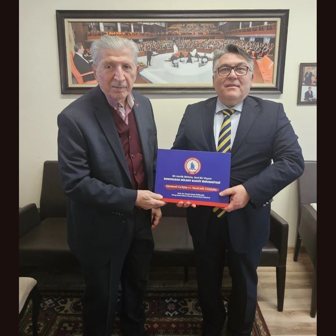 cumhurbaskanligi yuksek istisare kurulu uyesi koksal toptan rektor ozolceri makaminda kabul etti