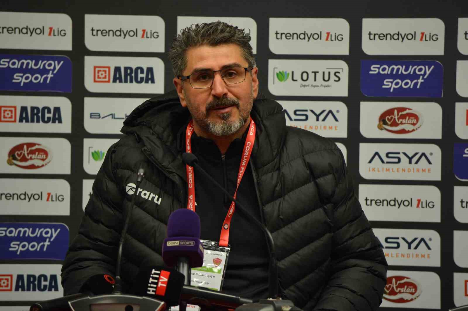 emrah volkan sayilgan cok calisiyoruz ama cok genc bir takimiz