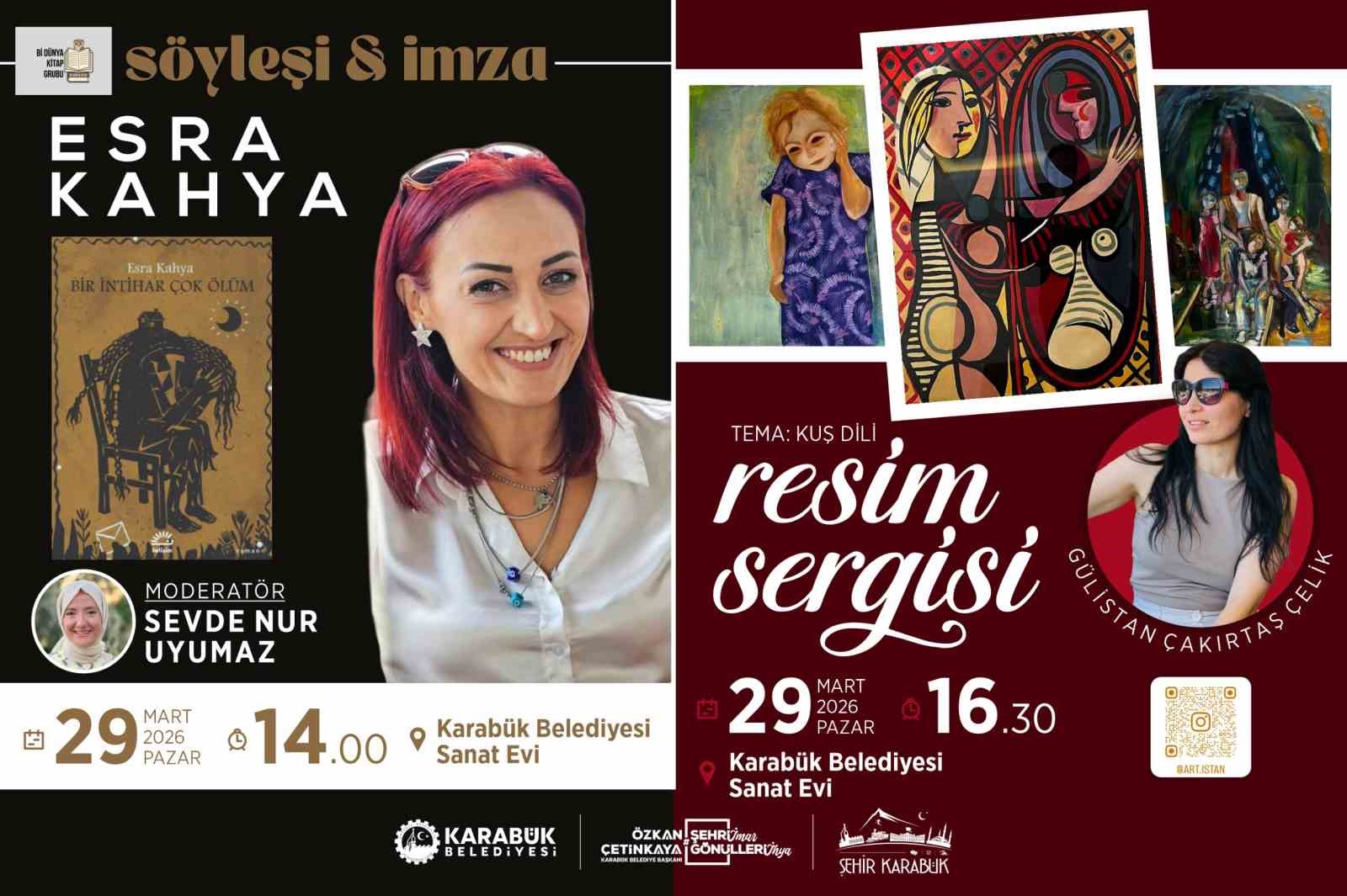 karabukte edebiyat ve resim sanat evi etkinliginde bulusacak JrTTvzrD