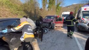 orduda trafik kazasi 6 yarali VCXvz2JP