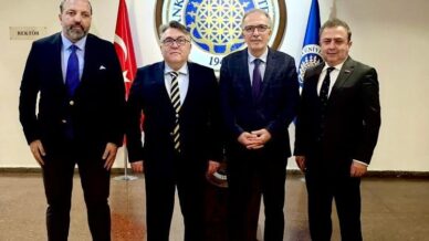 rektor ozolcerden ankara universitesi rektor yardimcisi uzuna hayirli olsun ziyareti AtaYREbz