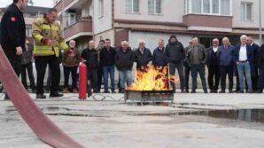 soforler yangin tupu ile yangini sondurdu qIxv5gXv