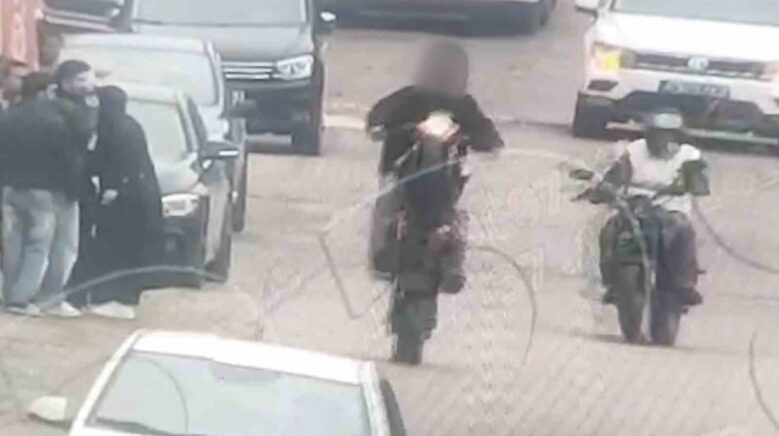 tek teker uzerinde motosiklet kullanan surucuye 390 bin tl ceza KpsZKUxV