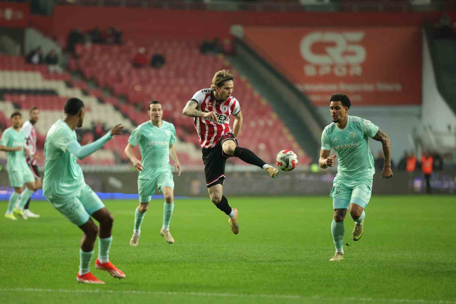 trendyol super lig samsunspor 1 kayserispor 0 ilk yari 6birkyGG