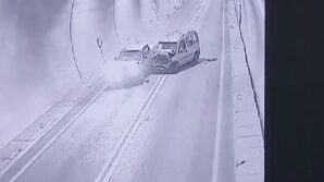 artvinde 7 kisinin yaralandigi tunel kazasi kamerada YNkYyv55