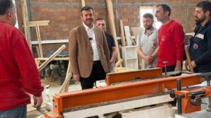 baskan cetinkayadan uretim hamlesi belediye marangozhanesinin kapasitesi 3 kat artti UyzmYNj6