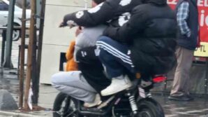 elektrikli bisikletlerde tehlikeli yolculuklar kamerada Glq1VS6t