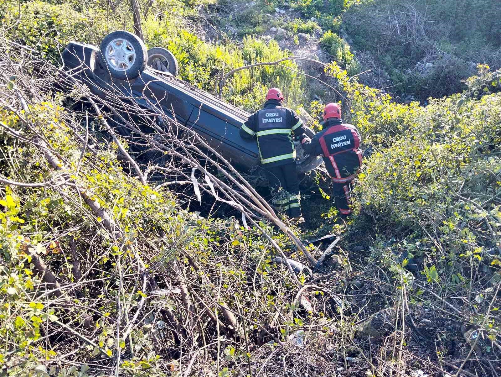 fatsada iki ayri trafik kazasi 3 yarali dTdXnwQX