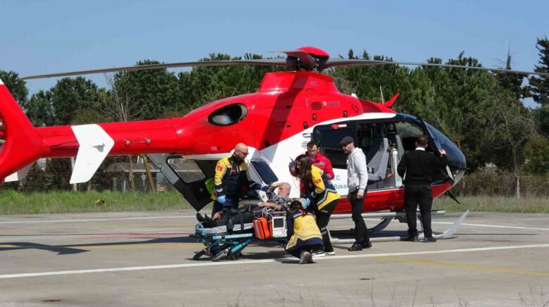 kalp krizi geciren hasta icin ambulans helikopter zamanla yaristi wL5FCfhq