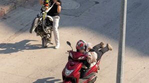 karabukte tehlikeli adrenalin genclerin bazilari trafikte tehlikeli akrobasi yapti digeri selale sularinda mahsur kaldi 3ECvppms