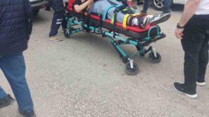 kastamonuda motosiklet otomobile carpti 1 yarali mvgdcsER