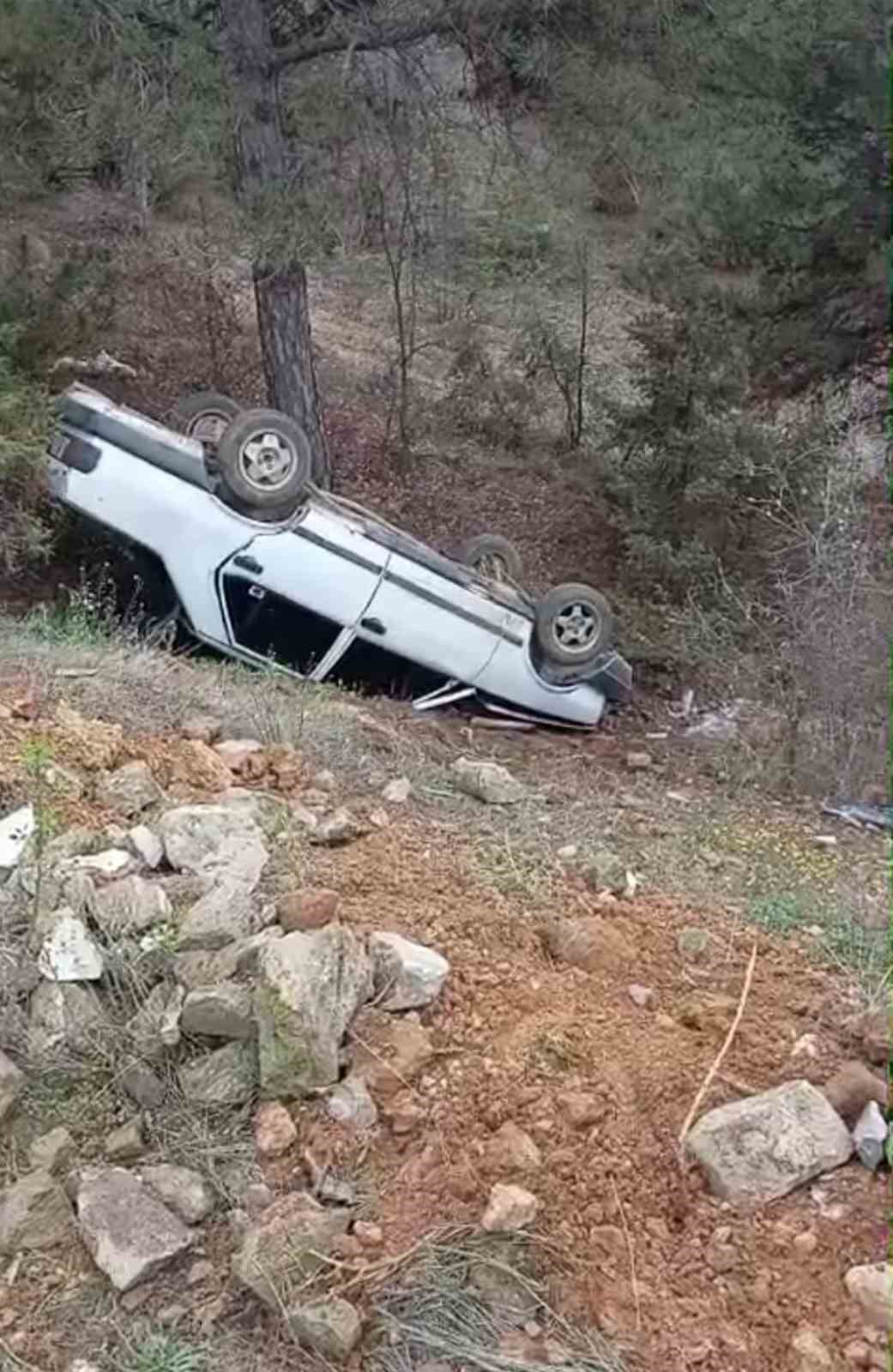kastamonuda otomobil takla atti 1 yarali AjTHt7Nl