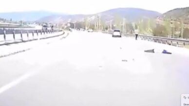 kazada hayatini kaybeden motosiklet surucusunun son goruntuleri ortaya cikti QanCG2hw