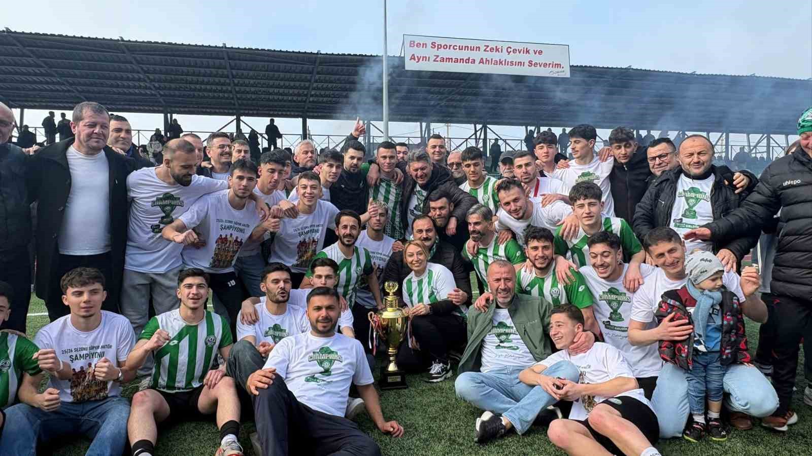 kozlu belediyespor bal ligine yukseldi