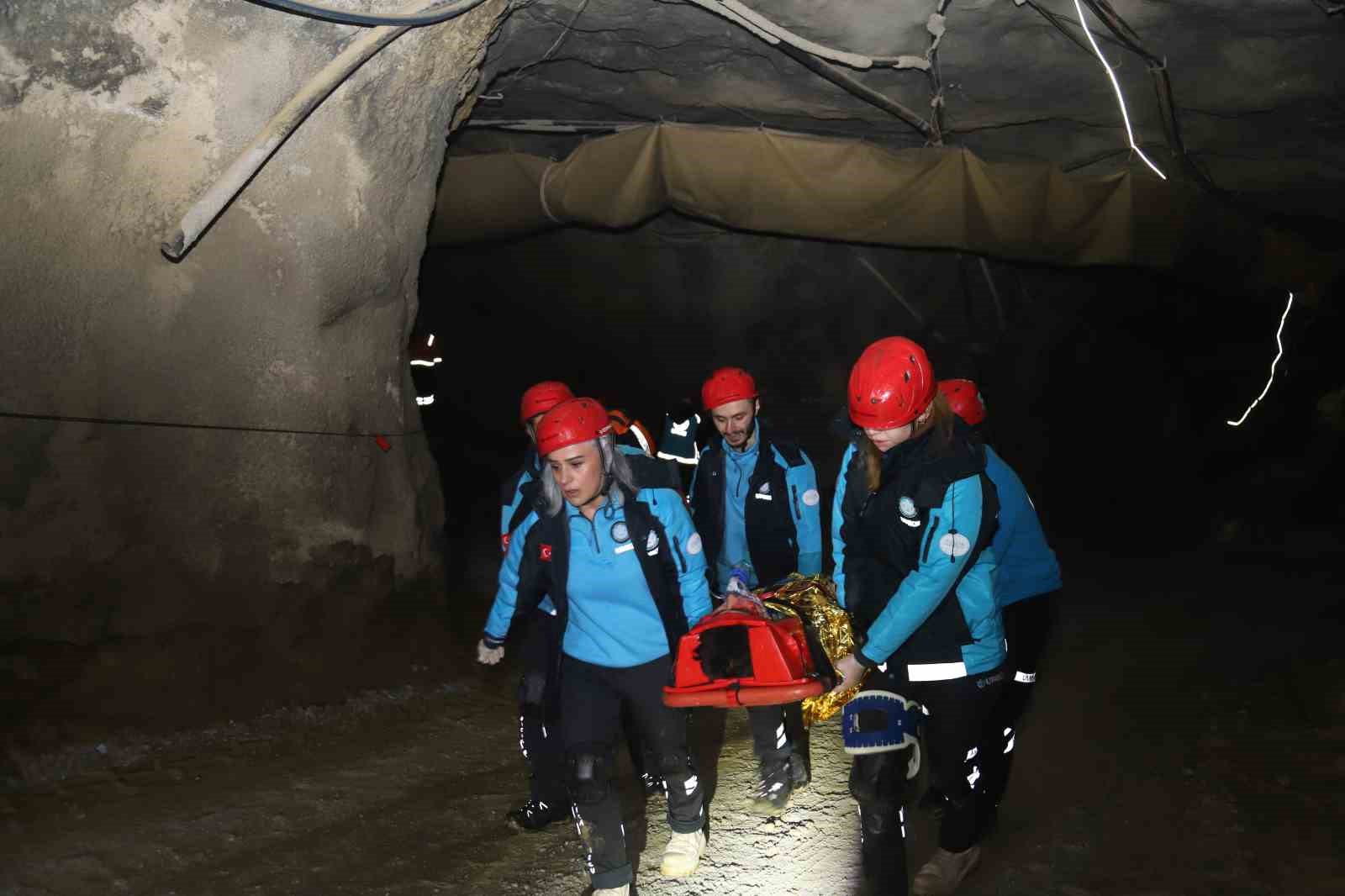 maden ocagindaki gocuk tatbikati gercegi aratmadi