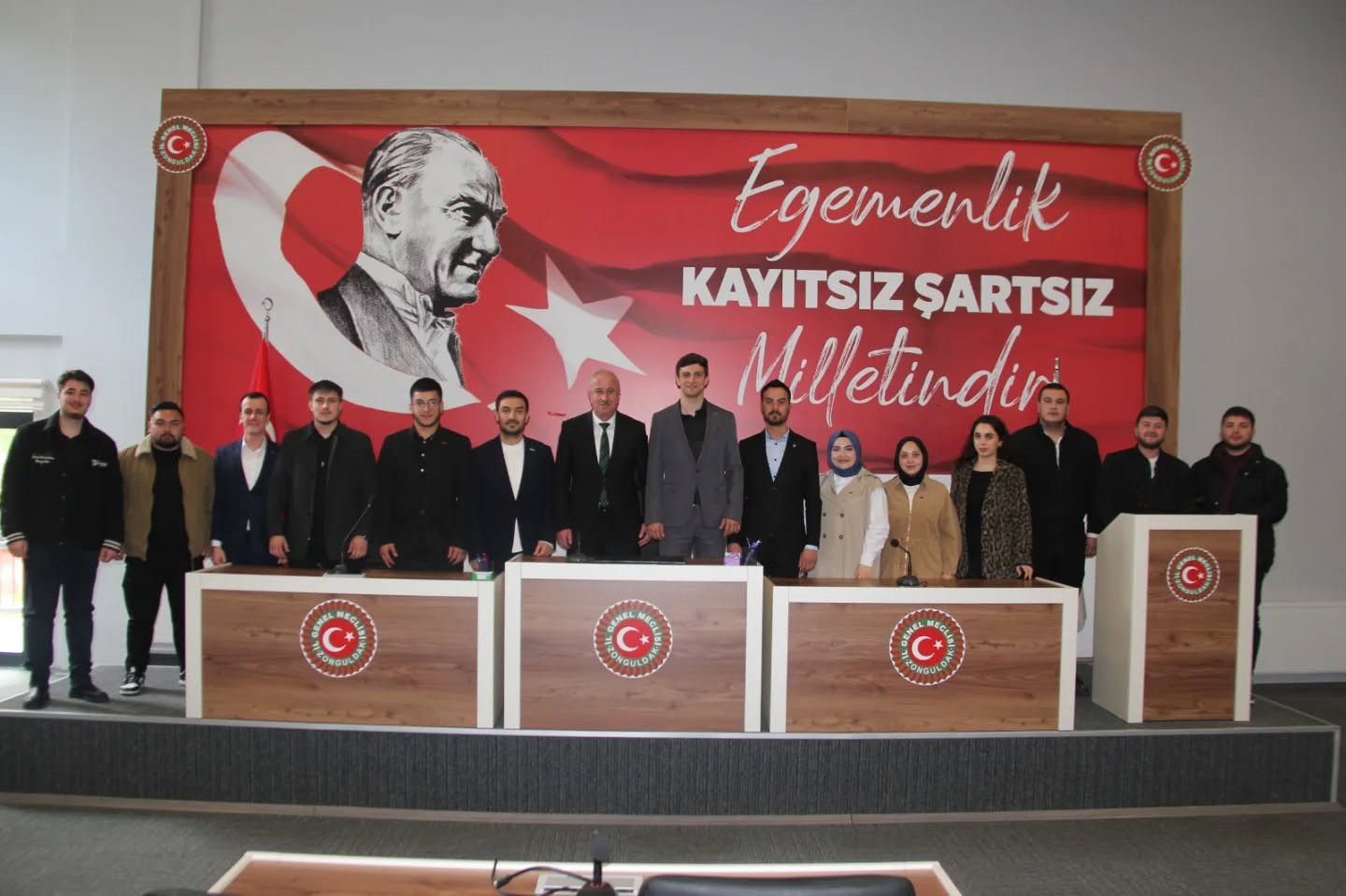 necdet karaveli ak parti il genclik kollari yonetimini agirladi