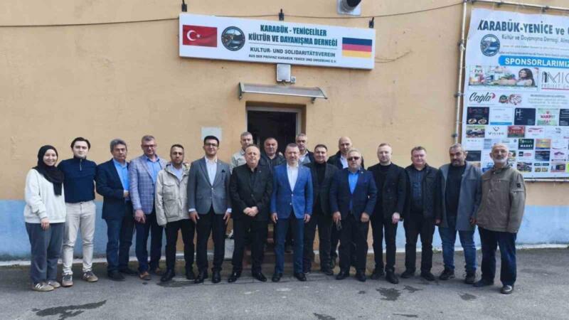 rektor kirisik almanyada karabuklulerle bir araya geldi PlcgvAaC
