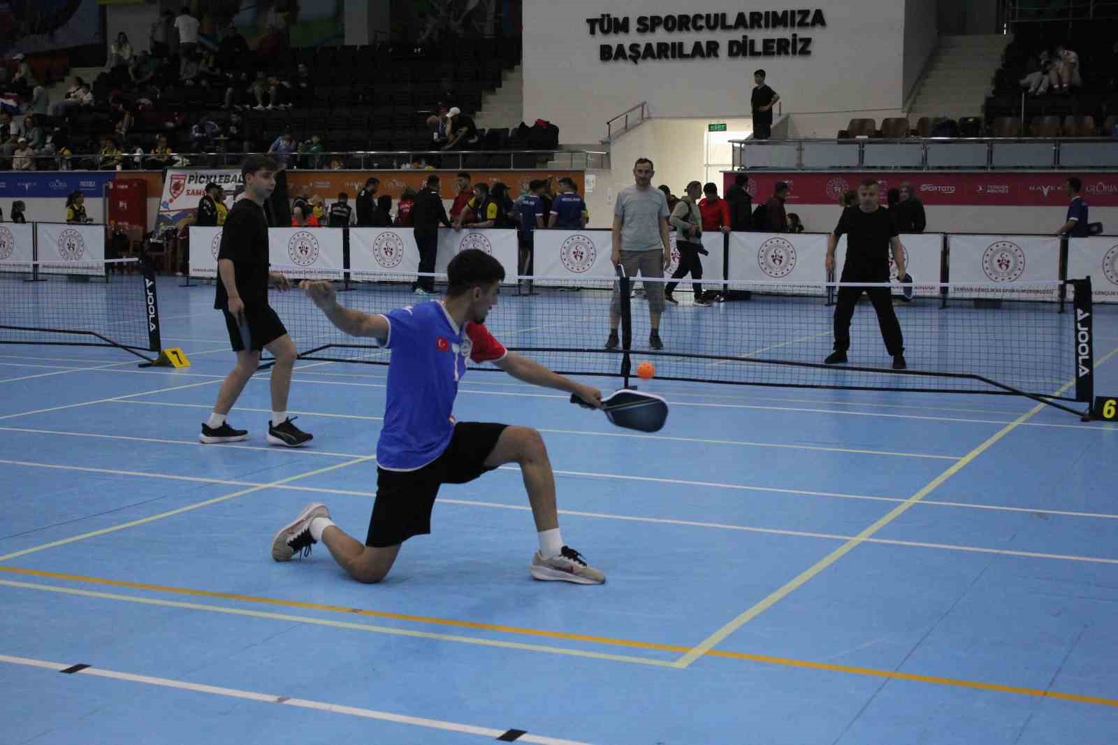 samsunda 670 sporcu pickleball sampiyonasinda bulustu