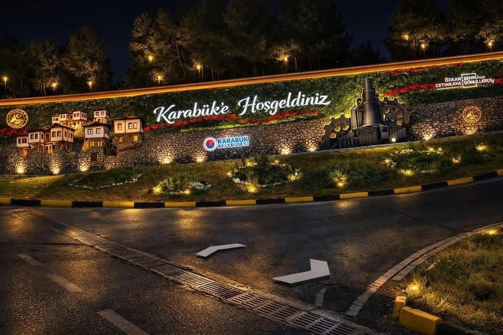 sehir girislerine estetik gorunum kazandiriliyor