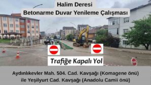 tevfik fikret caddesinde kademeli trafik duzenlemesi LiOFDAYZ